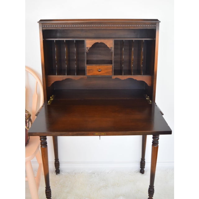 Antique Restored Secretary Desk Chairish