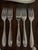 French Art Deco Silverplate Silverware, C. 1940's- Set of 37 For Sale - Image 11 of 11