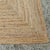 Handwoven Natural Jute Rectangular Minimalist Doormat Rug For Sale - Image 10 of 12