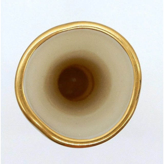Mid-Century Modern Vintage Lenox Rose Manor Porcelian Bud Vase For Sale - Image 3 of 4
