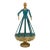 Mid-Century Italian Polychrome Articulated Cage Doll Mannequin W/ Glass Eyes For Sale