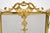 Metal Antique French Gilt Metal Fire Screen, 1900 For Sale - Image 7 of 11