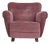 Mid-Century Danish Oak Relax Armchair with Velour Upholstery, 1960s For Sale