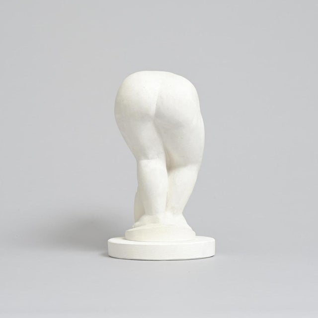 White Plaster Statue by Jan Keustermans For Sale - Image 8 of 18