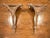 1920s Vintage Hollywood Regency Gilt Wall Brackets – Pair For Sale - Image 5 of 6
