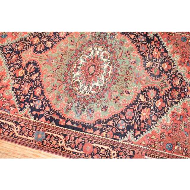 Early 20th Century Antique Zabihi Collection Persian Sarouk Ferehan Rug - 3'11" x 6' For Sale - Image 5 of 6
