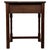 Brown 20th Century Traditional Oak Side Table For Sale - Image 8 of 12