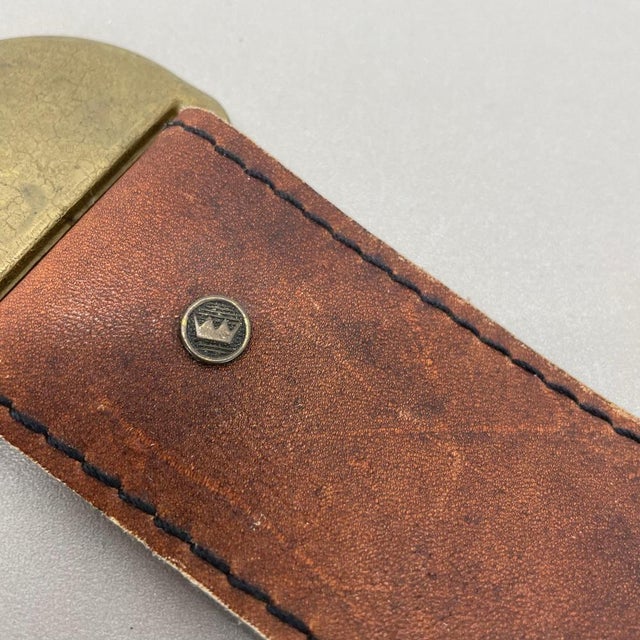 Metal Large Vintage Brass Ashtray from Hagenauer, Germany, 1970s For Sale - Image 7 of 17