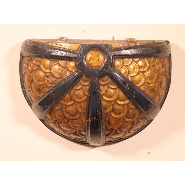 Console in Polychrome Carved Wood For Sale - Image 6 of 6