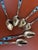 Art Deco Mid 20th Century Art Deco Silver Cloisonne' Enamel Dematasse Spoons - Set of 6 For Sale - Image 3 of 9