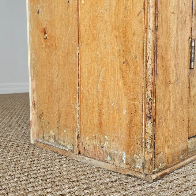 Antique English Pine Kitchen Hutch or Dresser - Circa 1890 For Sale - Image 14 of 17
