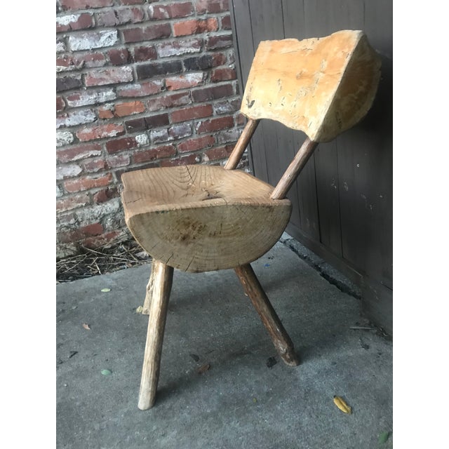 1800 S Vintage Rustic Handmade Log Chair
