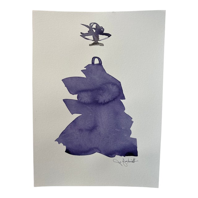 Ink Wash Original Painting by Jo Baskerville For Sale