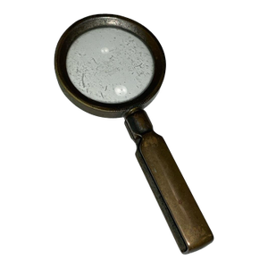 Brass Folding Magnifying Glass - Vintage