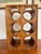 Handsome vintage Danish Modern wine rack, made from walnut. Holds six bottles and is designed to stand tall or on side....