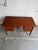 Teak Executive Desk Large Wooden Office Writing Table Denmark Mid-Century Modern 1960s For Sale - Image 9 of 10