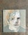 Vintage Abstract Expressionist Portrait Oil on Canvas For Sale - Image 12 of 12