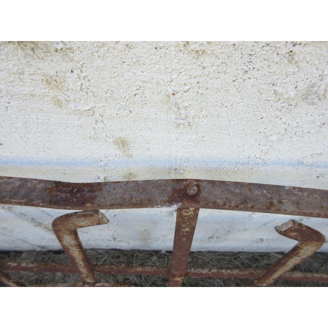 Antique Victorian Iron Architectural Salvage Piece For Sale In Philadelphia - Image 6 of 6