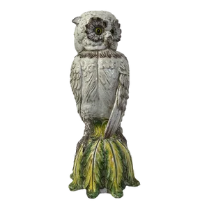 Italian Ceramic Owl Figurine