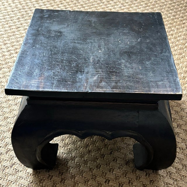 Mid 20th Century Large Asian Opium-Table Style Stand For Sale - Image 6 of 8