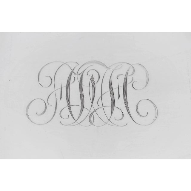 Modern Large Modern Sterling Tea Tray For Sale - Image 3 of 6