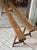 Brown Vintage Farmhouse Benches in Oak, 1950s, Set of 2 For Sale - Image 8 of 18