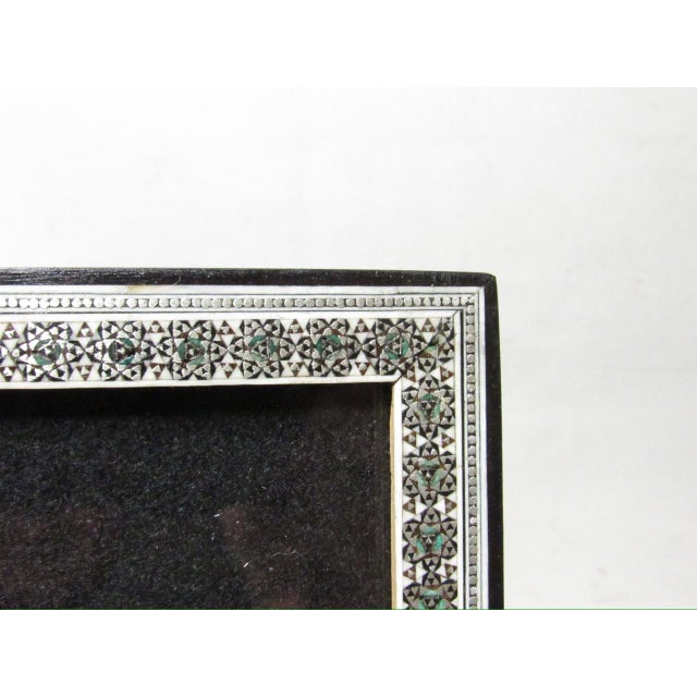 Antique Anglo Indian Micro-Mosaic Photo Frame For Sale - Image 11 of 13