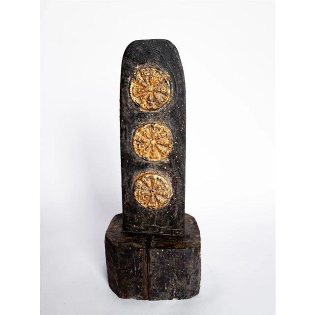 Black Architectural Fragment 1940s For Sale - Image 8 of 13