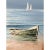 1970s Vintage W. Sherman Lighthouse Oil on Canvas Painting Framed Coastal Nautical Art For Sale - Image 5 of 9