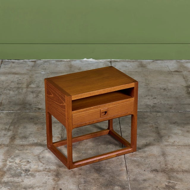 Single Teak Nightstand by Aksel Kjersgaard For Sale - Image 10 of 15