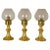 Scandinavian Brass Lantern Candleholders, Set of 3 For Sale