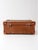 Brown Vintage Miniature Leather Suitcase Travel Case For Sale - Image 8 of 15