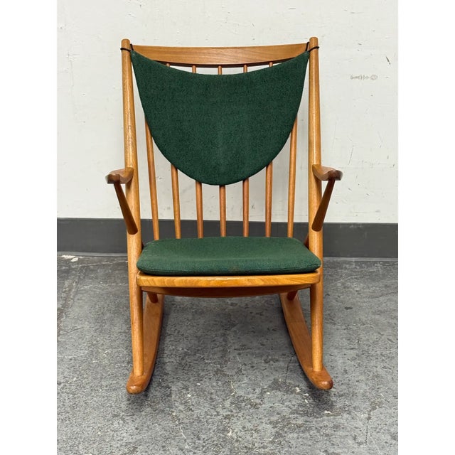Frank Reenskaug for Bramin Mobler Rocking Chair, Circa 1960s For Sale - Image 12 of 12