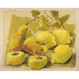 Franco Marzilli, Still Life, Oil Painting, 1970s For Sale