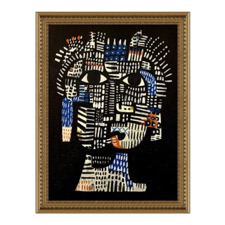 Crowned Glory by Ilana Greenberg in Gold Frame, Small Art Print For Sale