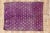Purple Vintage Purple Boujad Moroccan Rug - 04'07 X 06'00 For Sale - Image 8 of 9