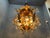 1960s Italian Tole and Murano Glass Chandelier, 1960s For Sale - Image 5 of 15