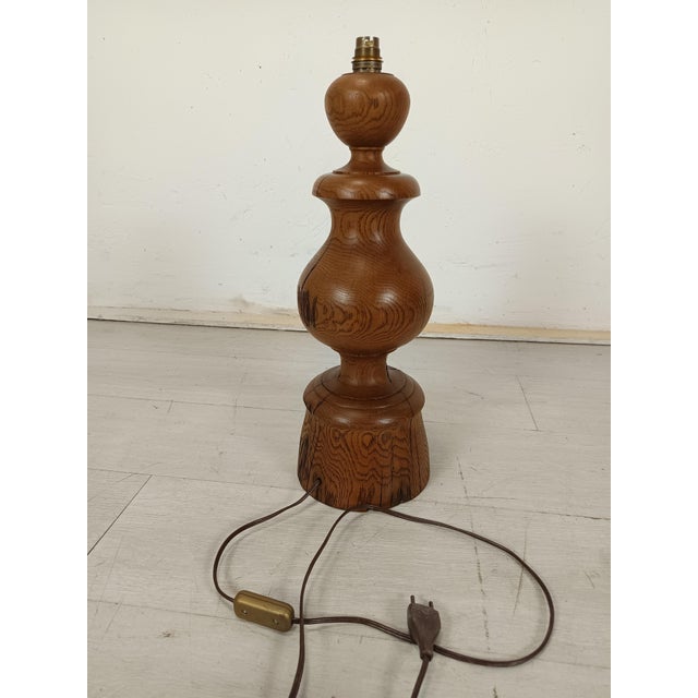 Lamp base, Sold without the lampshade European Plug (up to 250V).The wiring of this item may be original and might need...