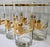 1950s Vintage Hollywood Regency Culver Ltd. Set of 6 22k Gold Owl Highball Glasses - Set of 6 For Sale - Image 5 of 8