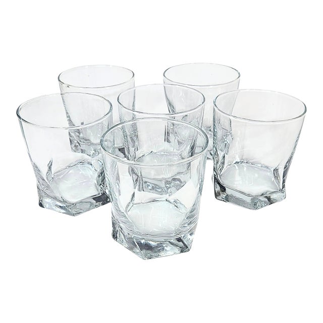 Twisted Rocks Lowballs- Set of Six For Sale