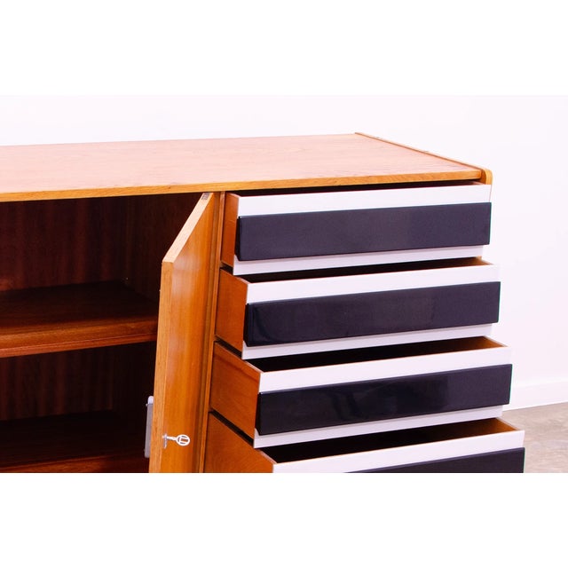 Mid-Century U-460 Sideboard by Jiri Jiroutek for Interior Praha, Czechoslovakia, 1960s For Sale - Image 12 of 18