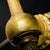 Goldenrod Empire Style Glass and Metal Desk Lamp, France, Early 20th Century For Sale - Image 8 of 18