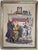 Gold Norman Rockwell “Tea for Two” Framed Needlepoint, 1983 Oak & Gold Frame For Sale - Image 8 of 11