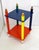 Small Pencils Bedside Table in Wood attributed to P. Sala, 1980s For Sale - Image 15 of 15