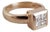Vintage 14ct Yellow Gold Princess-Cut Diamond Four-Stone Ring, 1960s For Sale
