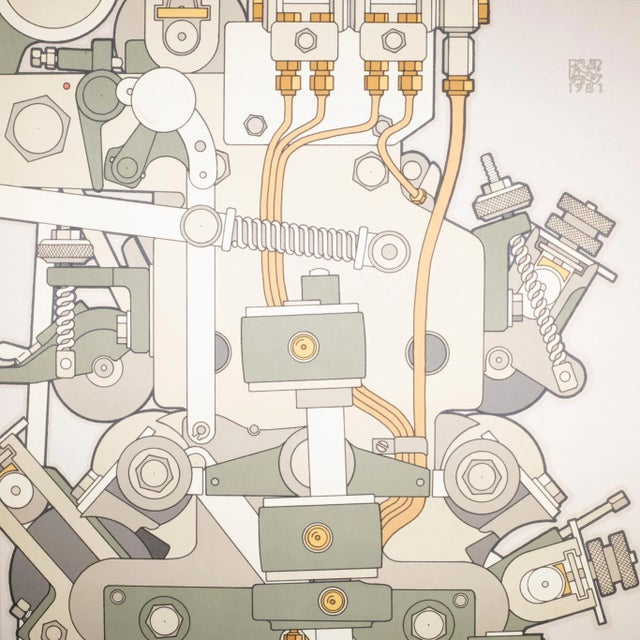 Mid-Century Modern David Lance Goines, Metropolis, Poster 1981 For Sale - Image 3 of 4