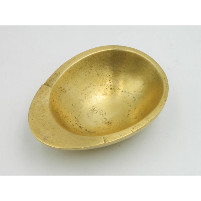 Brass Model 3562 Ashtray by Carl Auböck for Werkstätte Carl Auböck, Vienna, Austria For Sale - Image 11 of 15