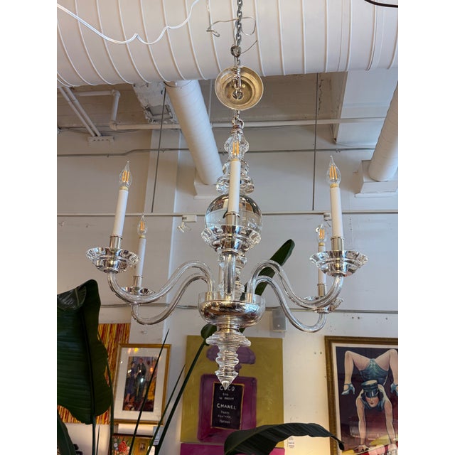 Design Plus Gallery presents the Traditional Style Chandelier Designed by Earl F. (Sandy) Chapman for Visual Comfort....