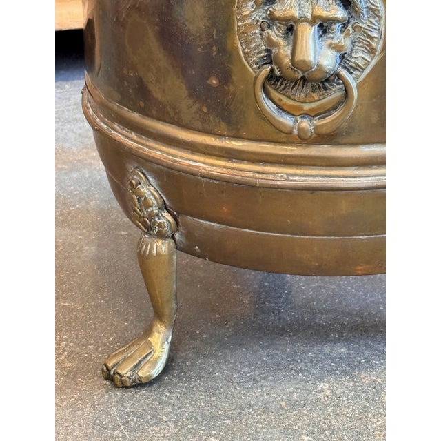 1920s Brass Coal Hod For Sale - Image 6 of 6