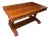 19th Century Oak Library Table For Sale